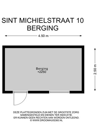 Floorplan - Sint Michielstraat 10, 6136 XL Sittard